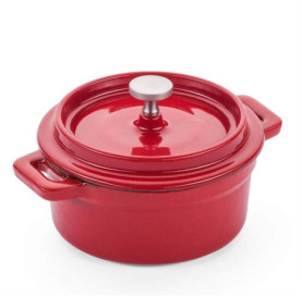 Garnek żeliwny emaliowany,...