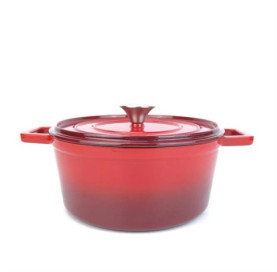 Garnek żeliwny emaliowany,...