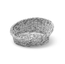 Kosz skośny okrągły, szary,...