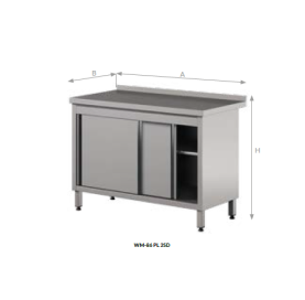 Stół z drzwiami suwanymi...