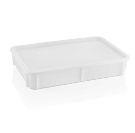 Pojemnik na ciasto do pizzy z polietylenu 600x400x(H)105 mm